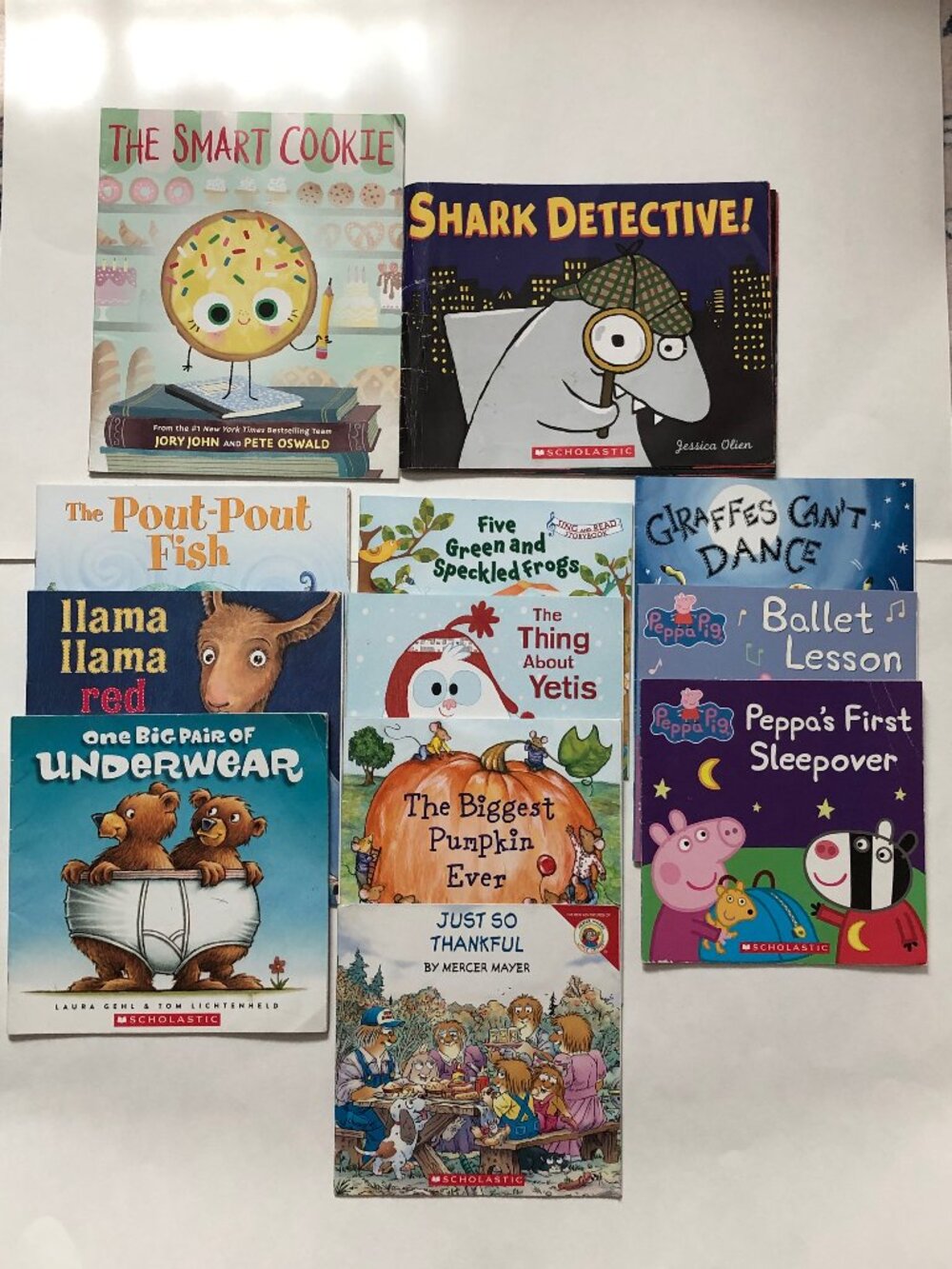 Scholastic Kids Illustrated Picture Book Mixed Lot of 12